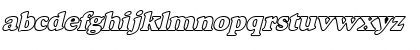 Alexuss Heavy Hollow W_BI Bold Italic Font