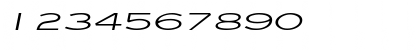 EyeglassExtended Italic Font