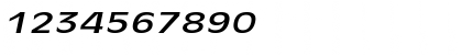 Antiqua 101 Extended Italic Font