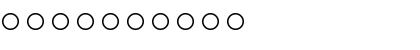 Female and Male Symbols Regular Font