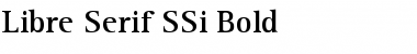 Libre Serif SSi Bold