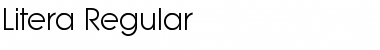 Litera Regular Font