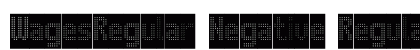 WagesRegular Negative Regular Font Preview WagesRegular Negative Regular Font Preview