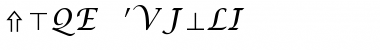 Math Symbol Regular Font