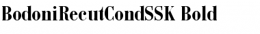 BodoniRecutCondSSK Bold Font