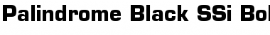 Download Palindrome Black SSi Font