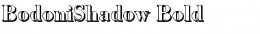 BodoniShadow Bold Font