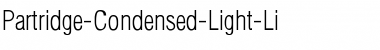 Download Partridge-Condensed-Light-Li Font