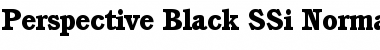 Perspective Black SSi Normal Font