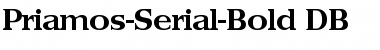 Priamos-Serial DB Bold Font