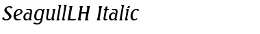 SeagullLH Italic