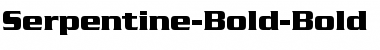 Serpentine-Bold-Bold Font