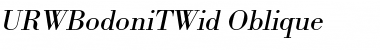 URWBodoniTWid Font