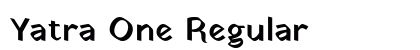 Yatra One Regular Font Preview Yatra One Regular Font Preview