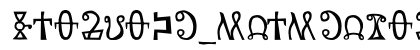 yatsutko_glagolitsa Normal Font Preview yatsutko_glagolitsa Normal Font Preview