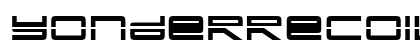 YonderRecoil Regular Font YonderRecoil Regular Font Preview