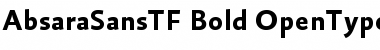 AbsaraSansTF-Bold Regular Font