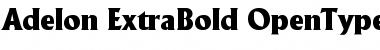 Adelon-ExtraBold Regular Font