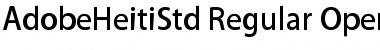 Download Adobe Heiti Std Font