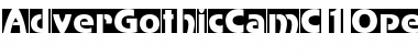 Download AdverGothicCamC Font