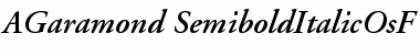 Adobe Garamond Semibold Italic OsF