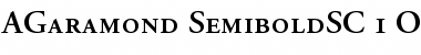 Adobe Garamond Semibold Small Caps & Oldstyle Figures Font