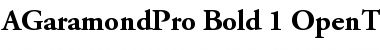 Adobe Garamond Pro Bold Font