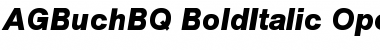 Download AG Buch BQ Font