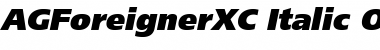 Download AGForeignerXC Font