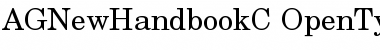 AGNewHandbookC Regular Font