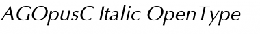 AGOpusC Italic