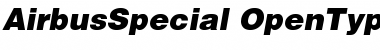 Airbus Special Italic Font