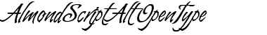 Download Almond Script Alt Font