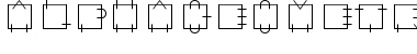 AlphaGeometrique Square Font