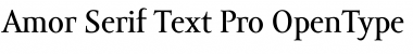 Amor Serif Text Pro Regular