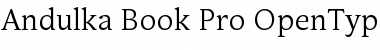 Download Andulka Book Pro Font