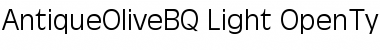 Download Antique Olive BQ Font