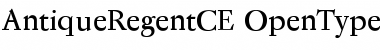 Download Antique Regent CE Font