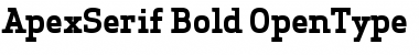 Download Apex Serif Bold Font