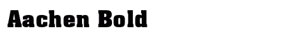 Aachen Bold (OpenType) Font Preview Aachen Bold (OpenType) Font Preview