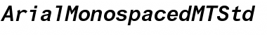 Download Arial Monospaced MT Std Font