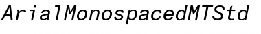Download Arial Monospaced MT Std Font