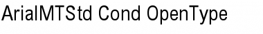 Arial MT Std Cond Font