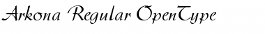 Arkona Regular Font