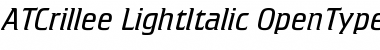 Download ATCrillee Font