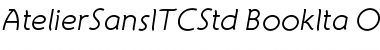 Download Atelier Sans ITC Std Font