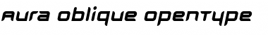 Aura Oblique Font