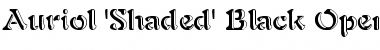 Download Auriol 'Shaded' Font