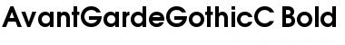 AvantGardeGothicC Bold Font
