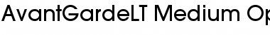ITC Avant Garde Gothic LT Medium Font